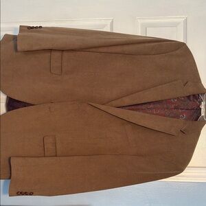 Ralph Lauren Brown Sport Coat Classic Design New/no Tag